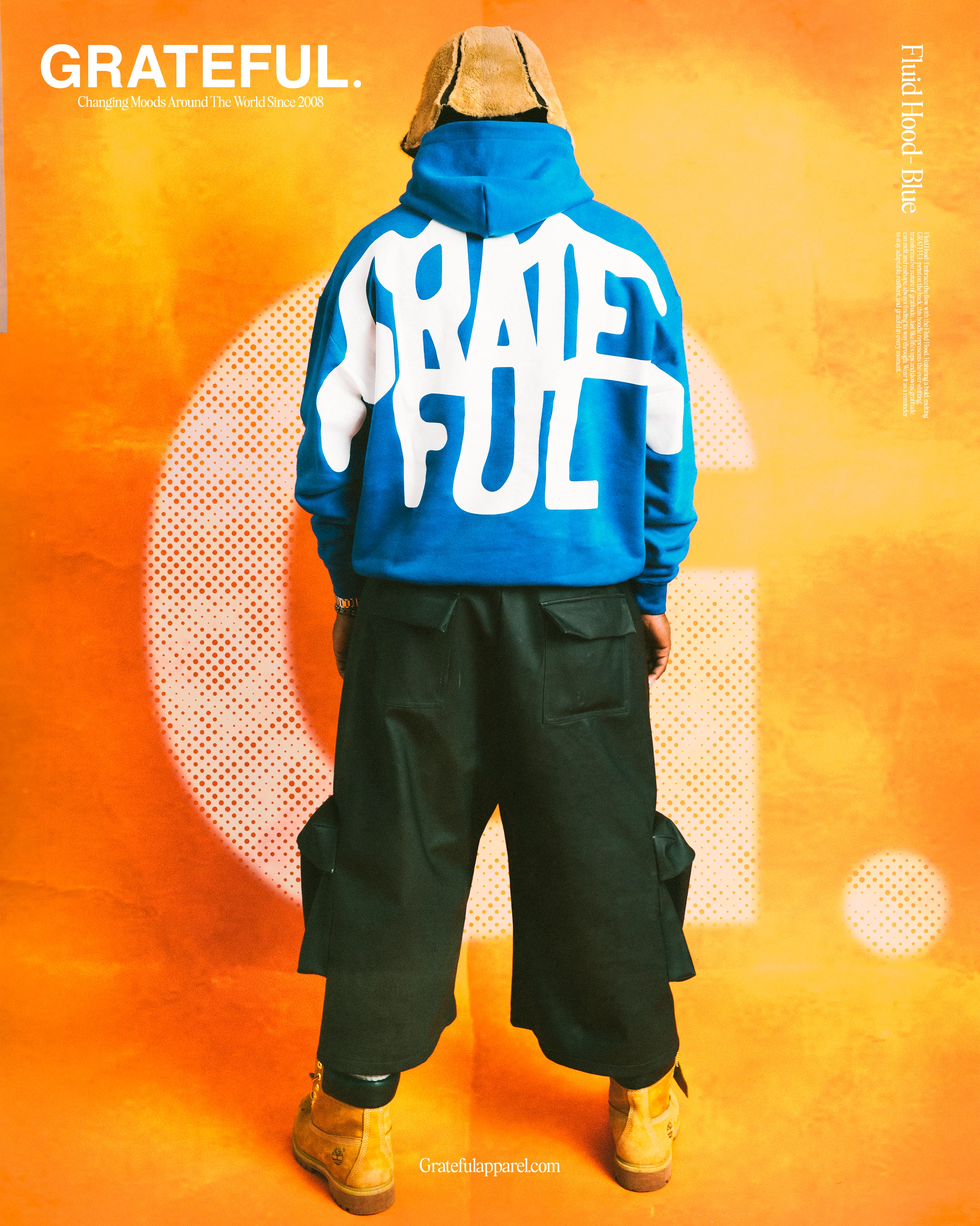 Fluid Hood- Blue - Image 3