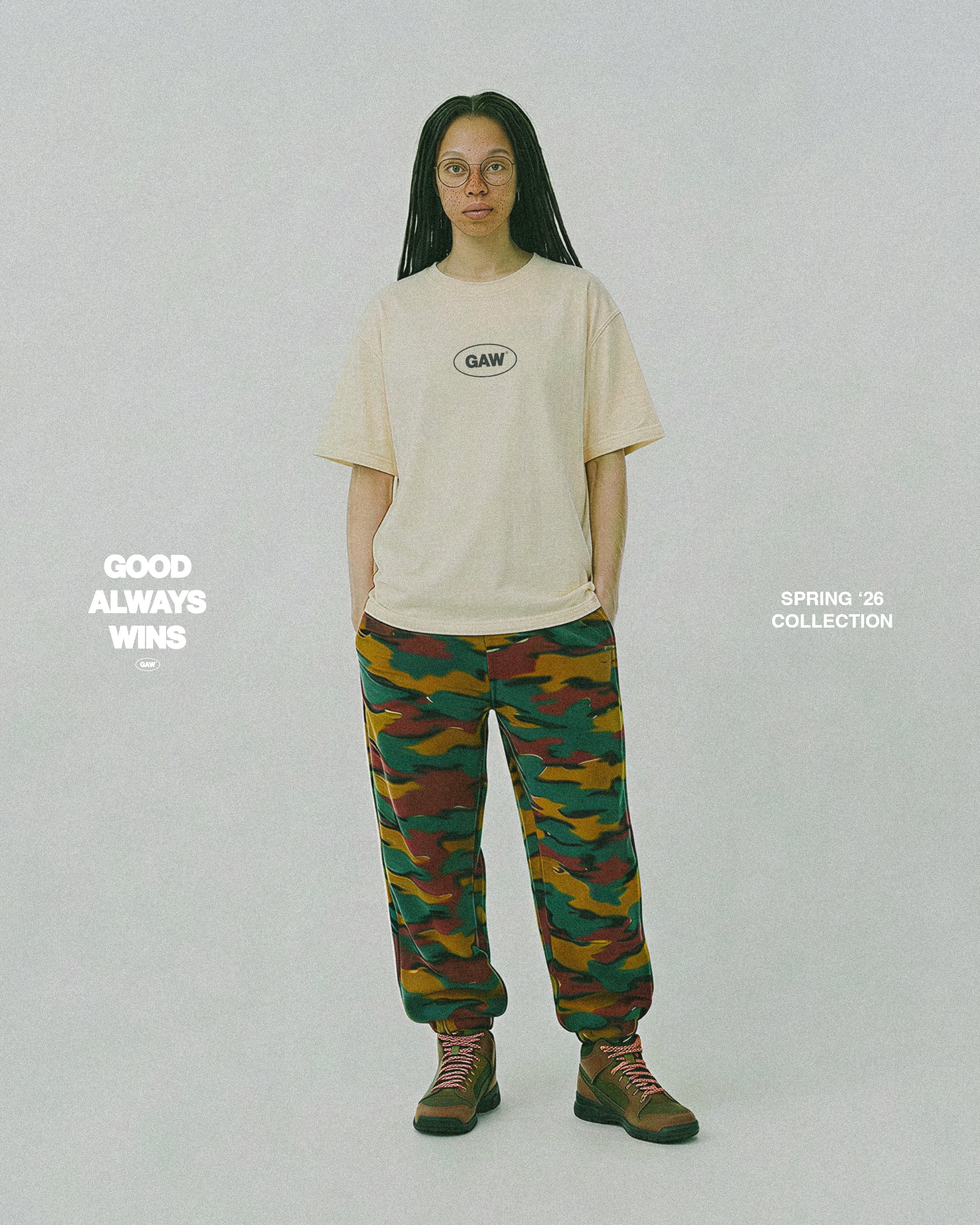 GAW Tee- Cream - Image 3