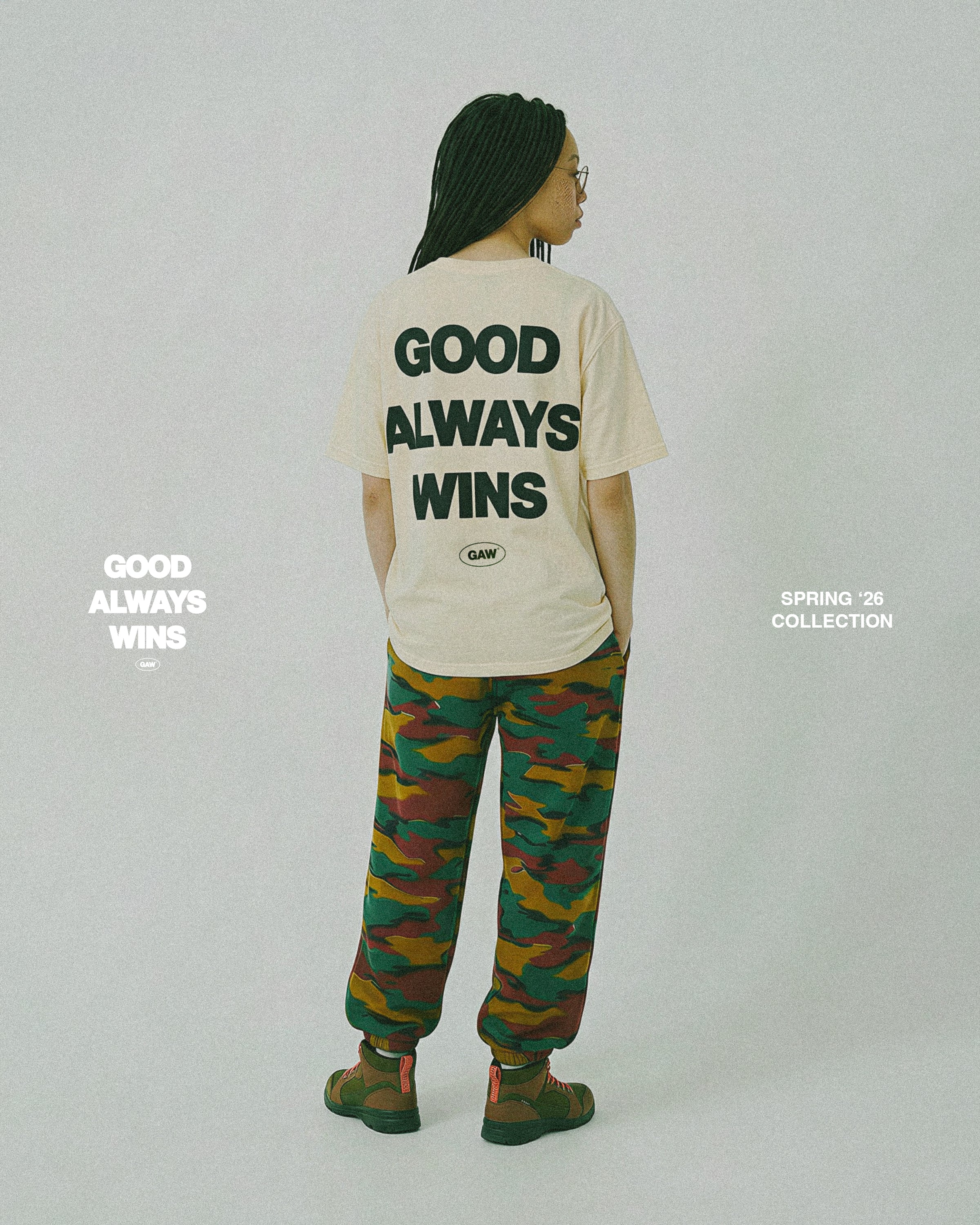 GAW Tee- Cream - Image 4