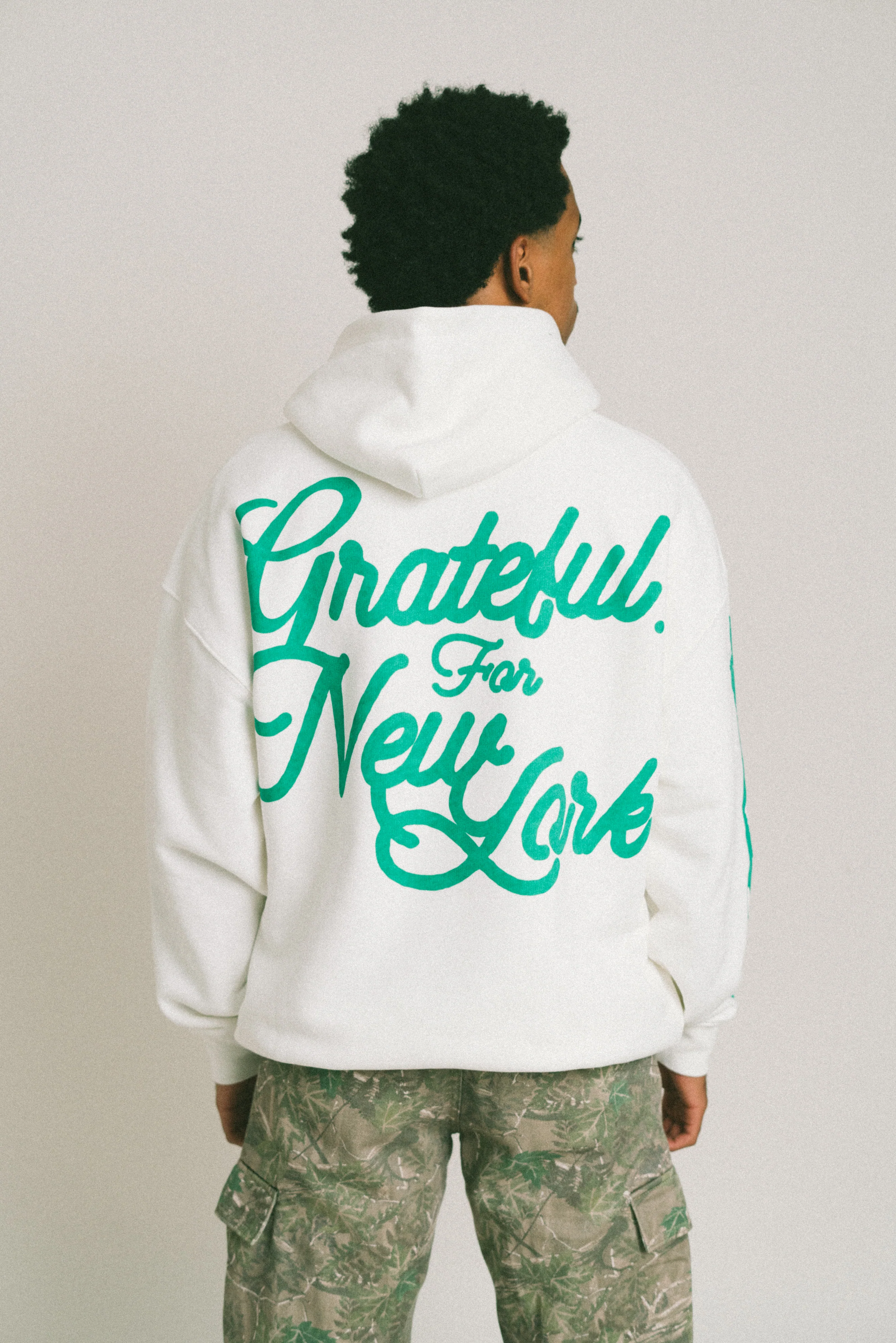 Liberty NY Hood- Off White - Image 3