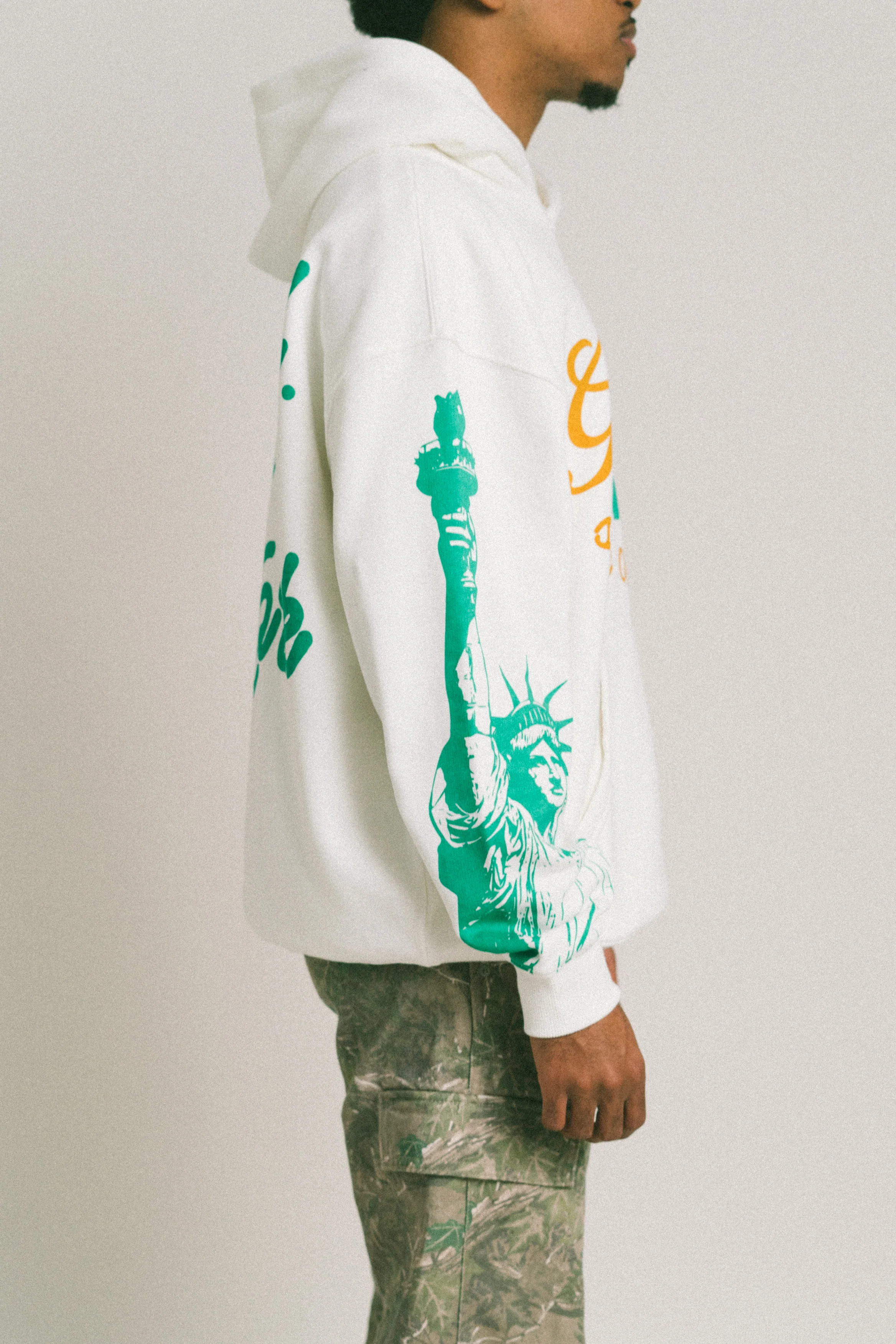 Liberty NY Hood- Off White - Image 4