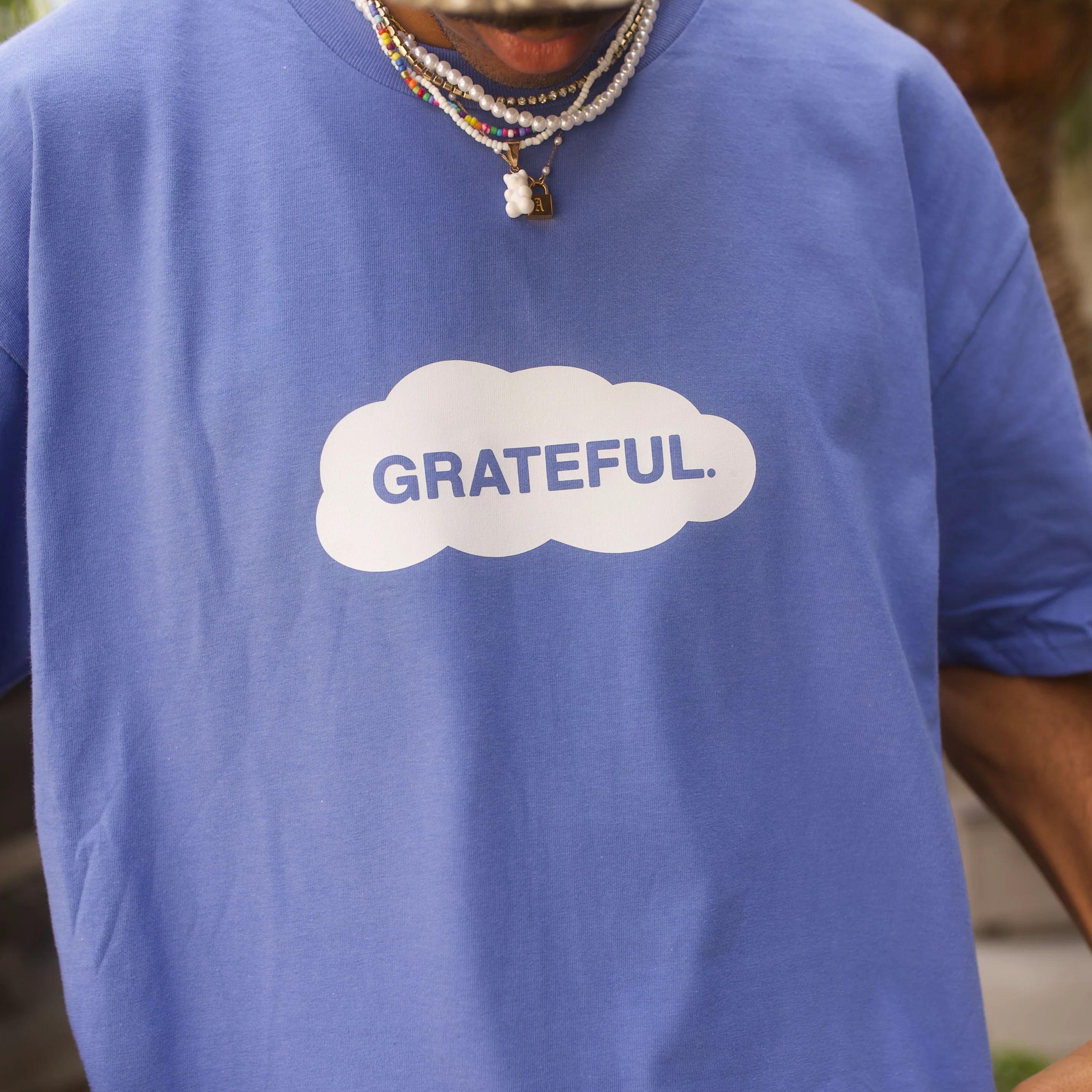 Manifestation Tee - Blue - Image 5