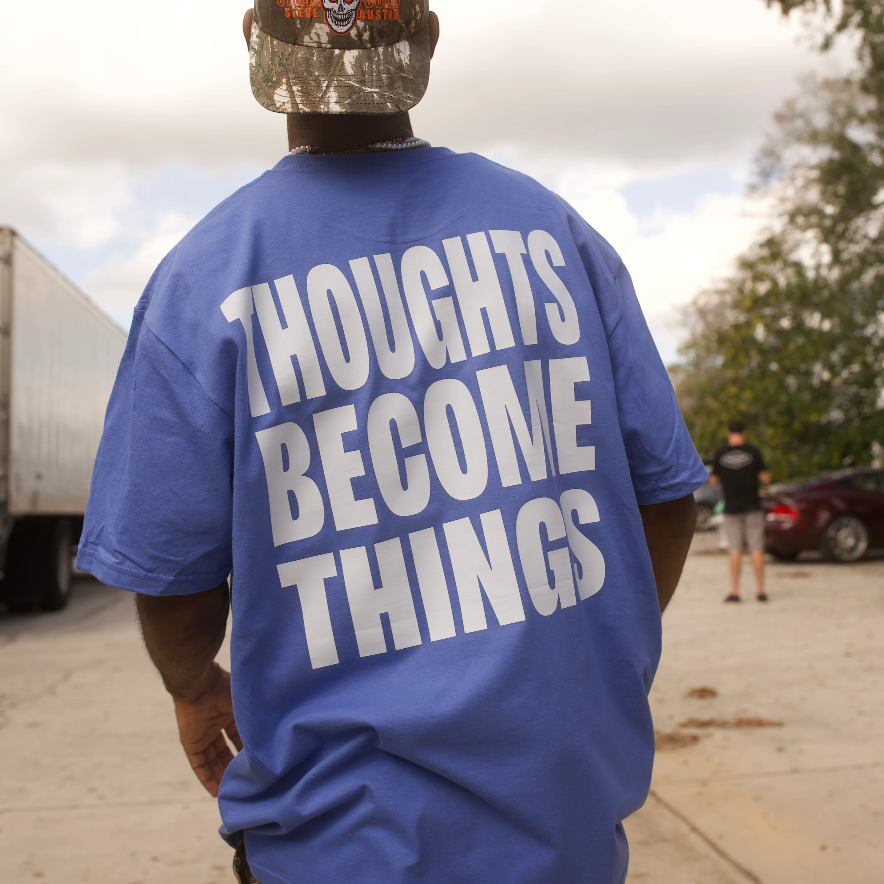 Manifestation Tee - Blue - Image 6
