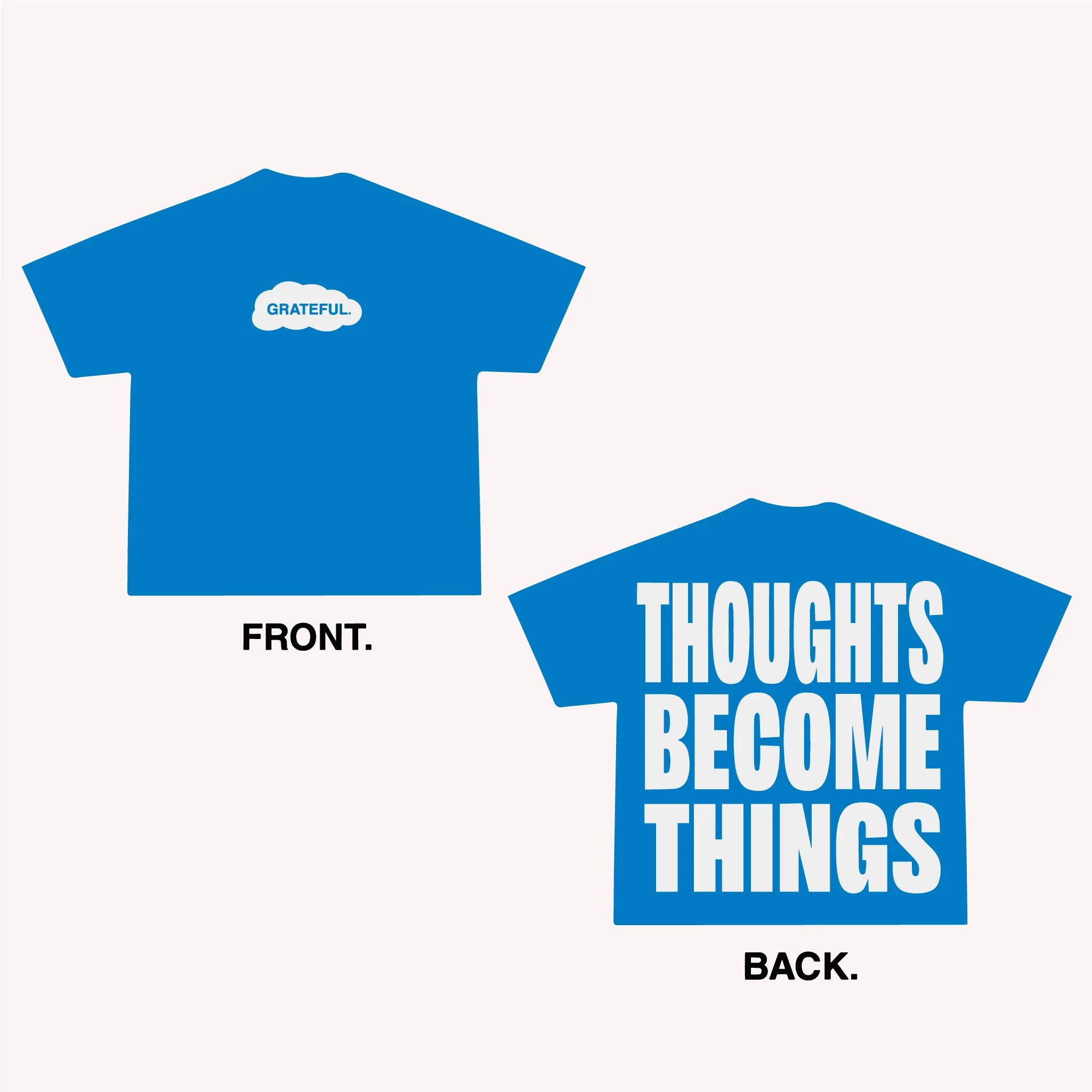 Manifestation Tee - Blue - Image 7