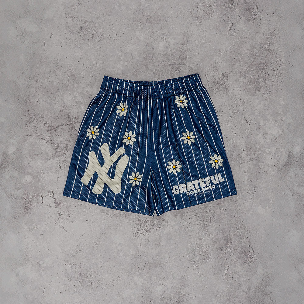 NY Flower Market Mesh Shorts - Away Kit - Image 3