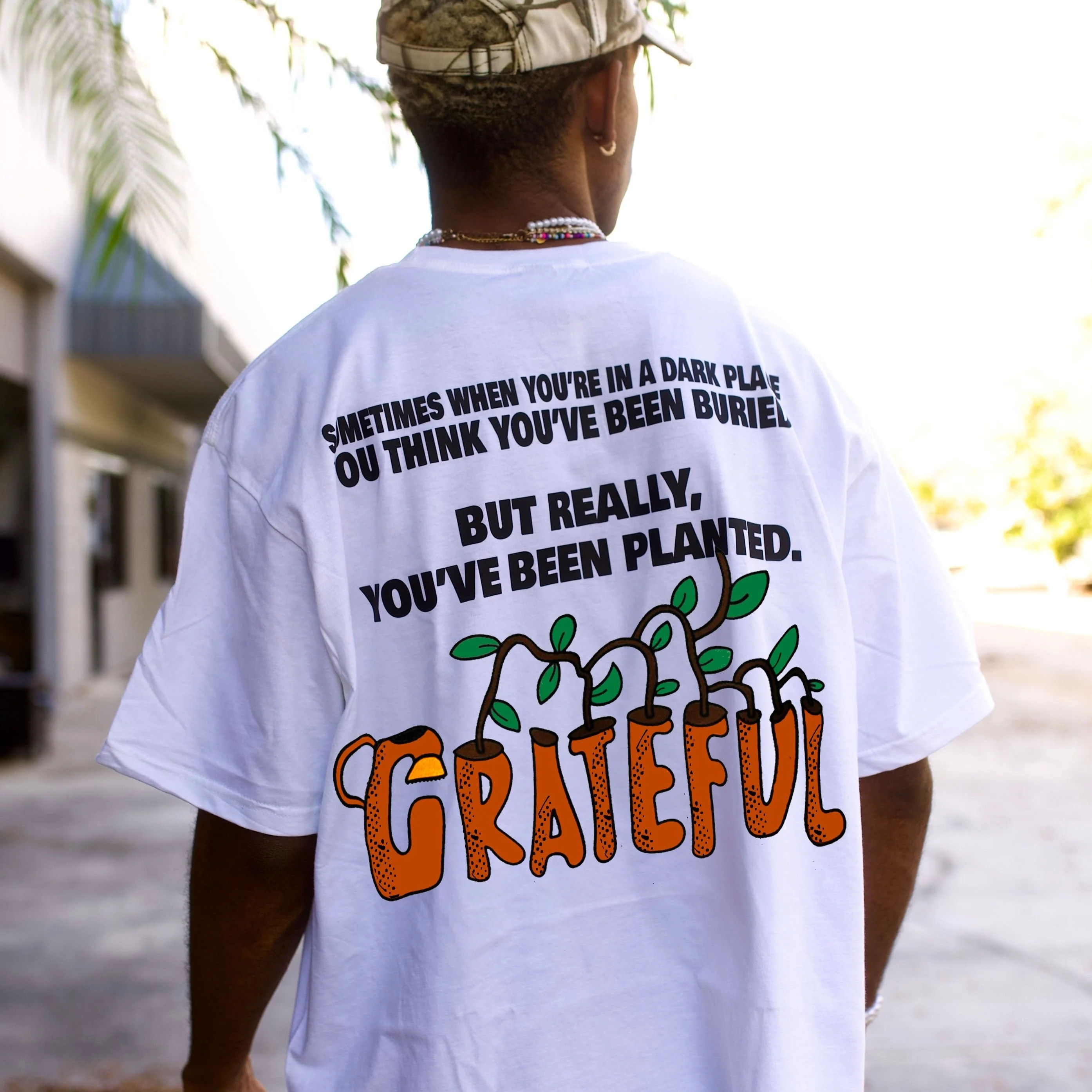 For You Not To You Tee - White - Image 3