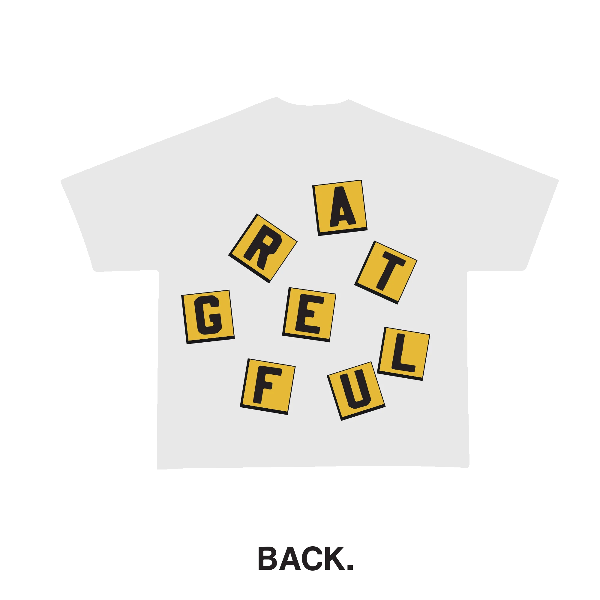 The Letter Box Tee- White - Image 2